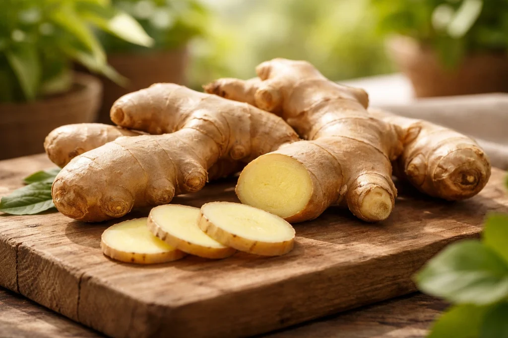 Ginger roots for export